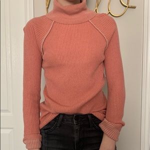 Salmon Turtle Neck